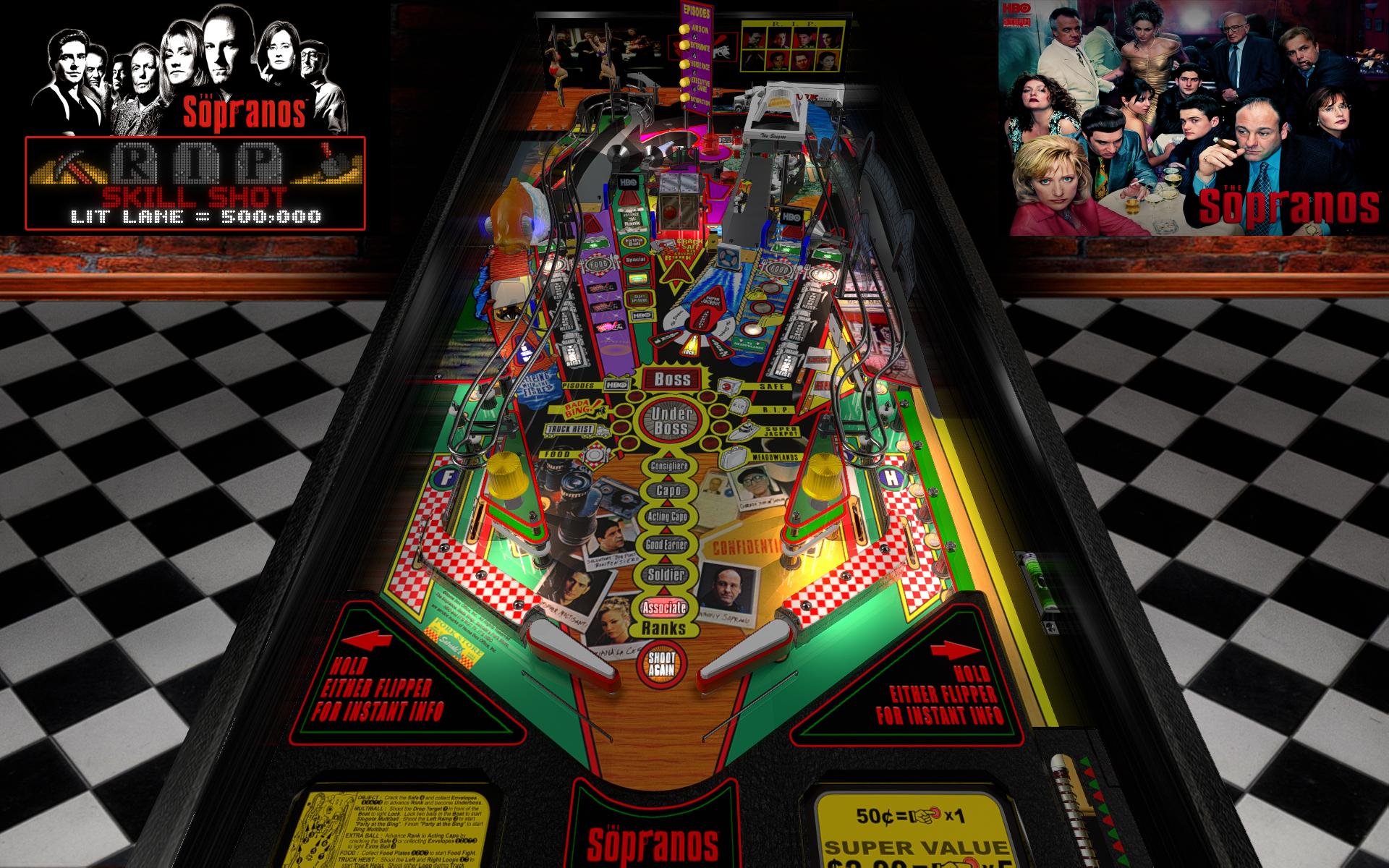 The Sopranos 1.0.2 - Table Requests - Virtual Pinball Universe