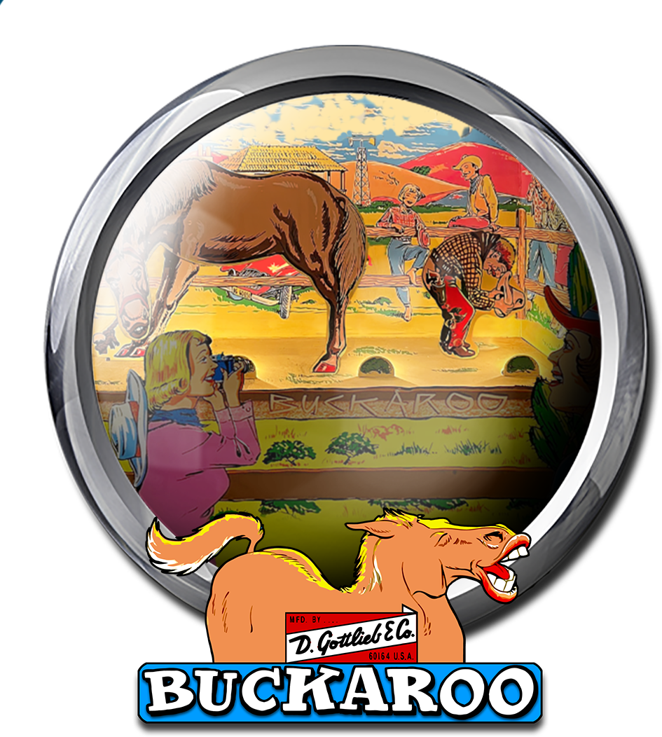 Buckaroo - Tarcisio Style Wheels - Virtual Pinball Universe