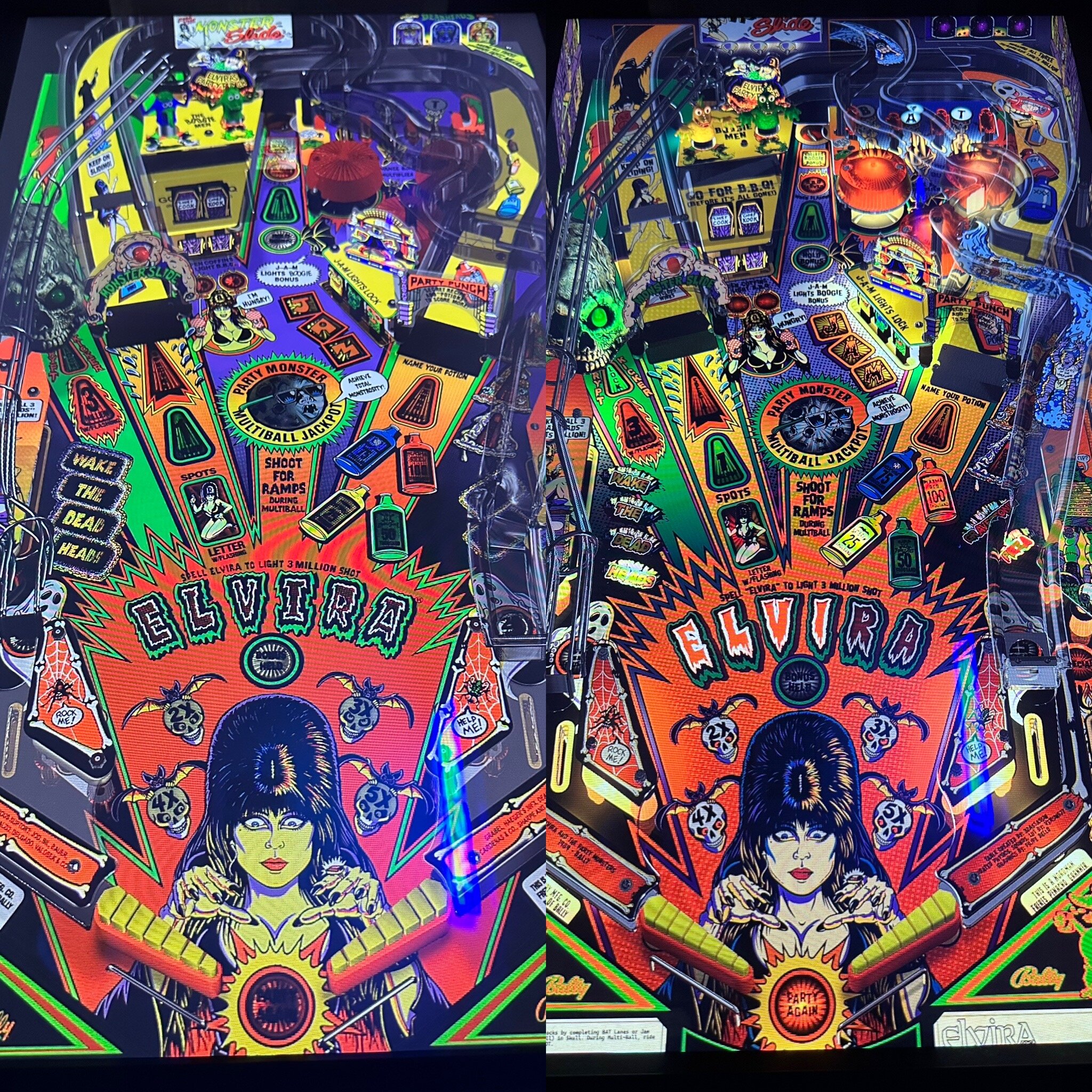 Elvira and the Party Monsters (Bally 1989) re-vamped (lipebello Mod) -  Modified (MOD) Games - Virtual Pinball Universe