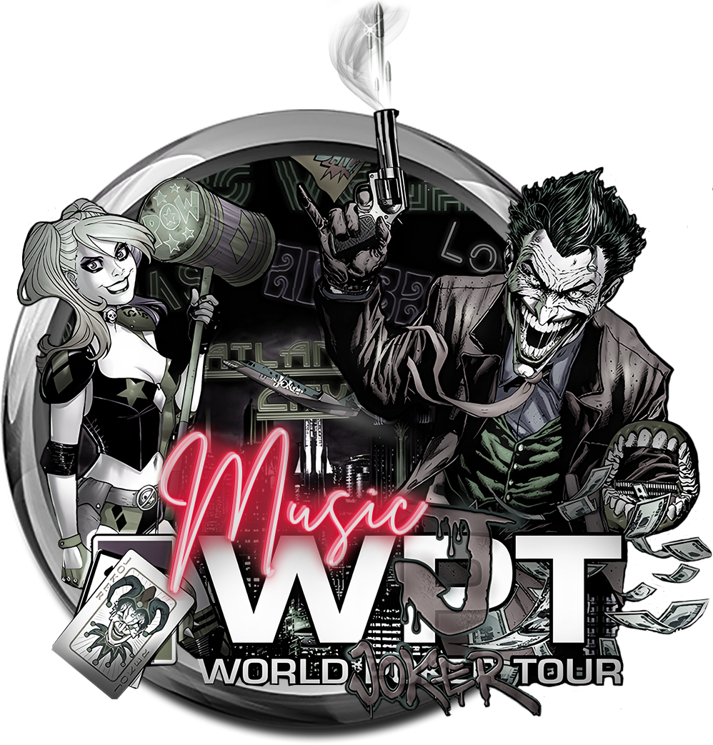 World Joker Tour BW an Mod Music (Stern 2006) - VPX - Pinball