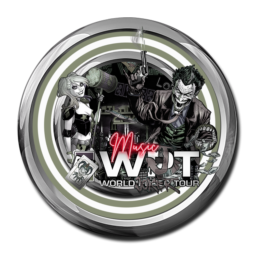 World Joker Tour BW an Mod Music (Stern 2006) - VPX - Pinball