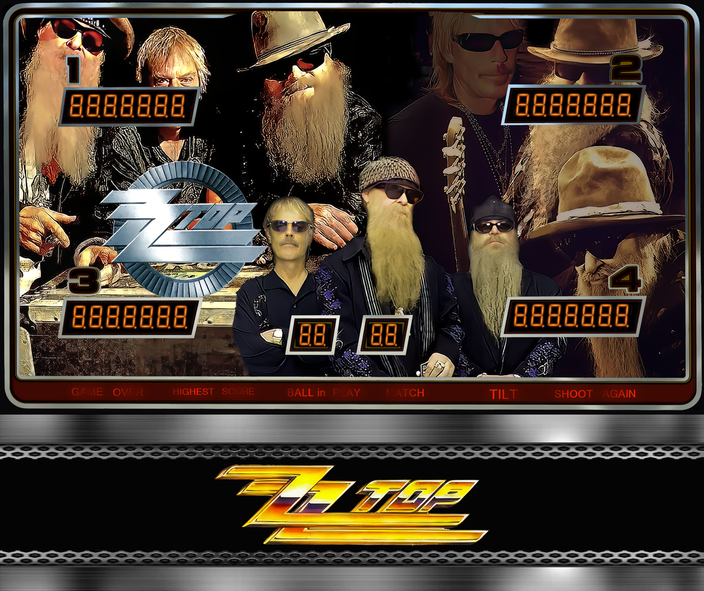 ZZ TOP - Modified (MOD) Games - Virtual Pinball Universe