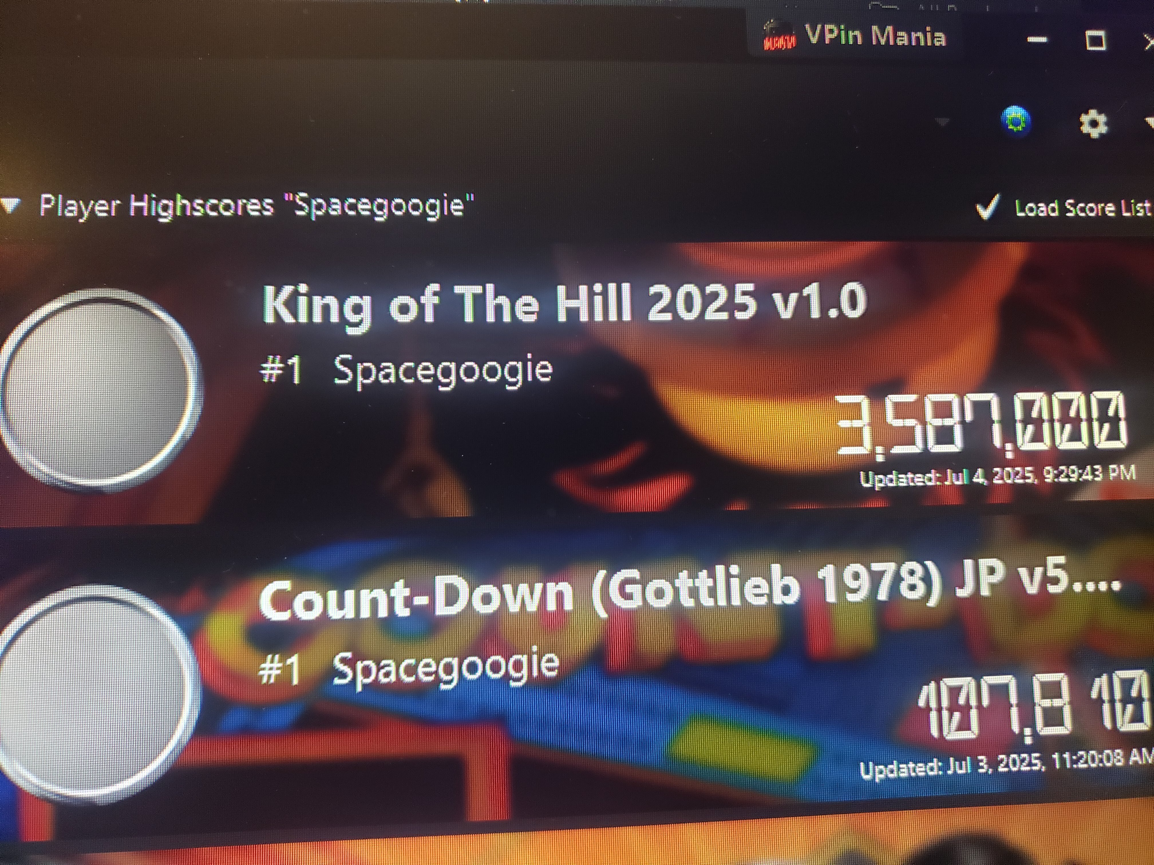 KingOfTheHill2025-v1.00 - VPX - Pinball Tables - Virtual