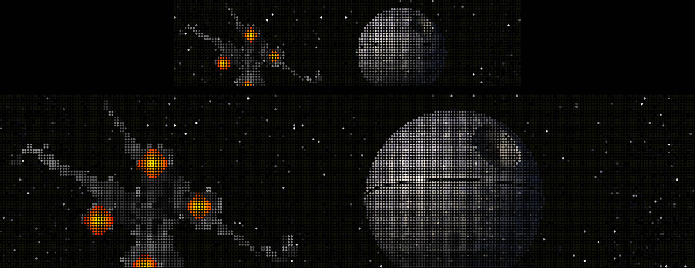 Death star approach.gif