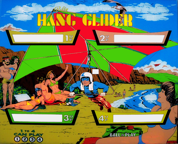 hang glider pinball