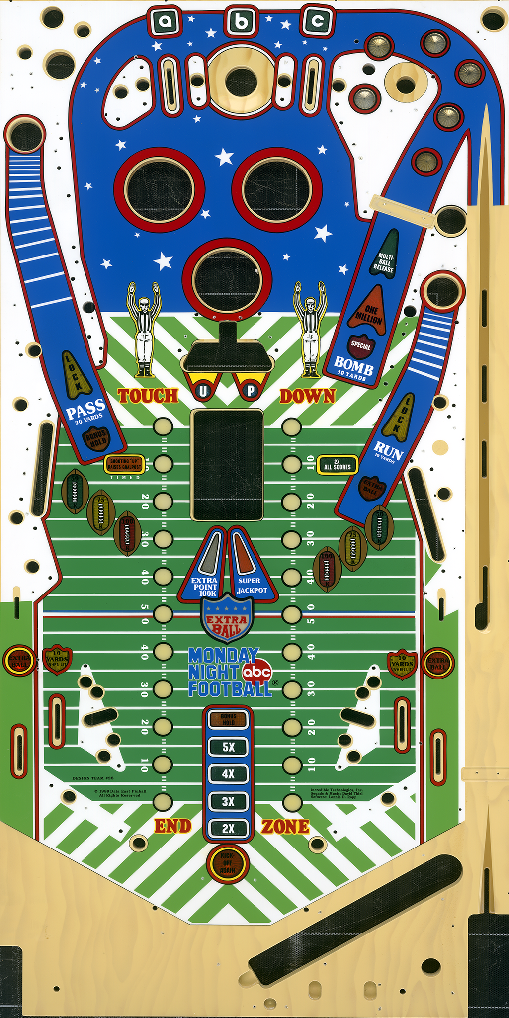 ABC Monday Night Football (1989) - DOS (Ms-Dos) rom download