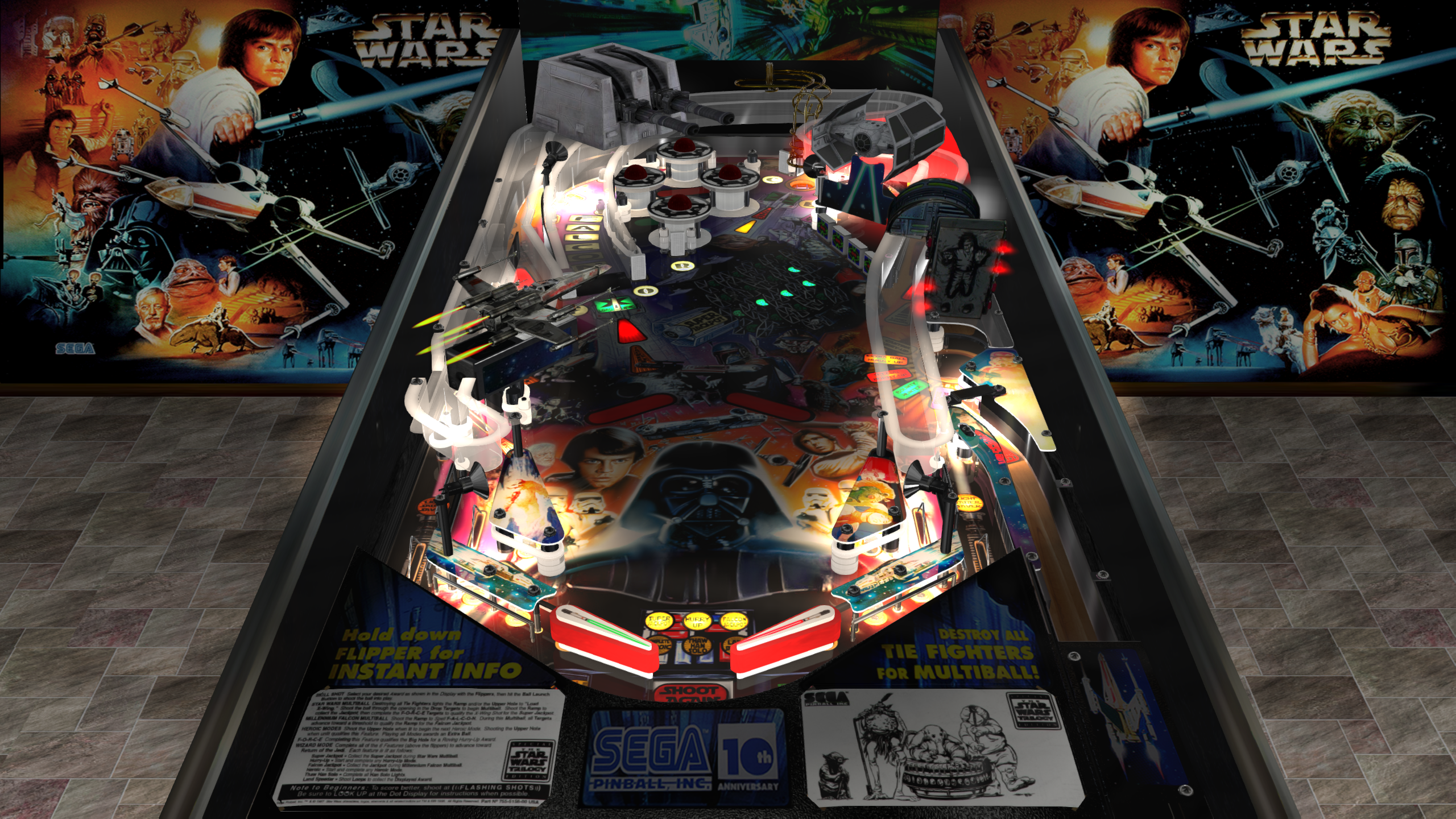Star Wars Trilogy Hanibals 4k - VPX - Pinball Tables