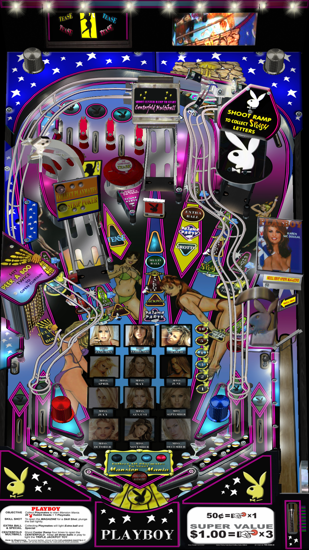 stern playboy pinball