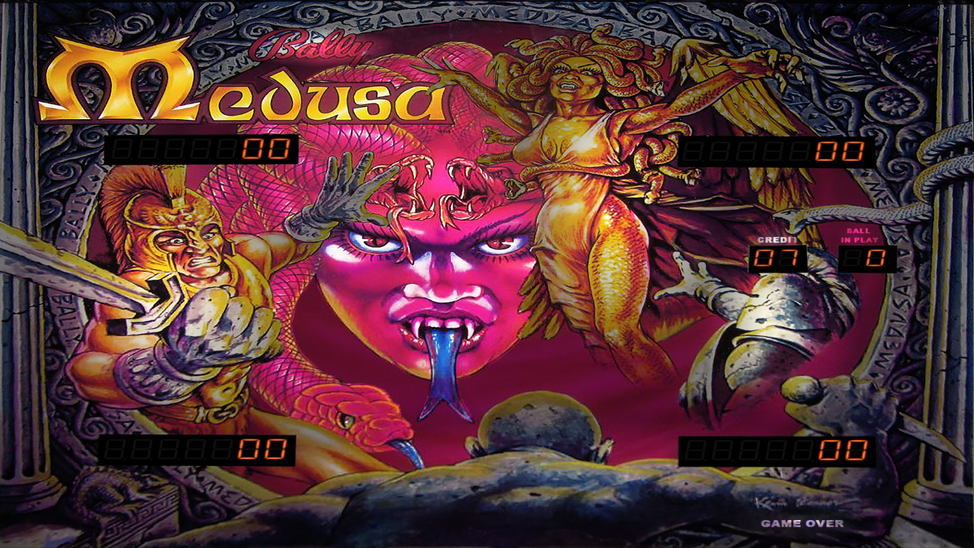 Medusa pinball outlet