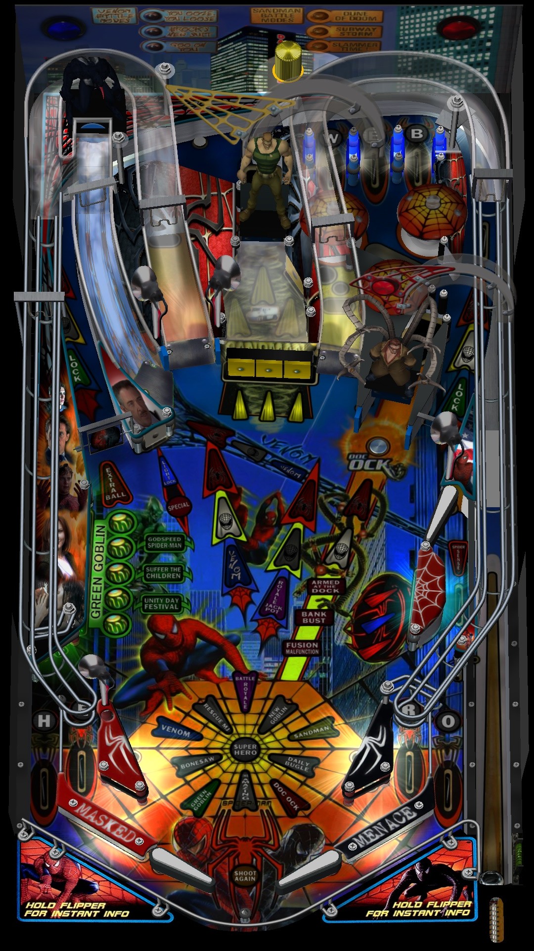 Flipper Spider Man Vault Edition - Stern Pinball