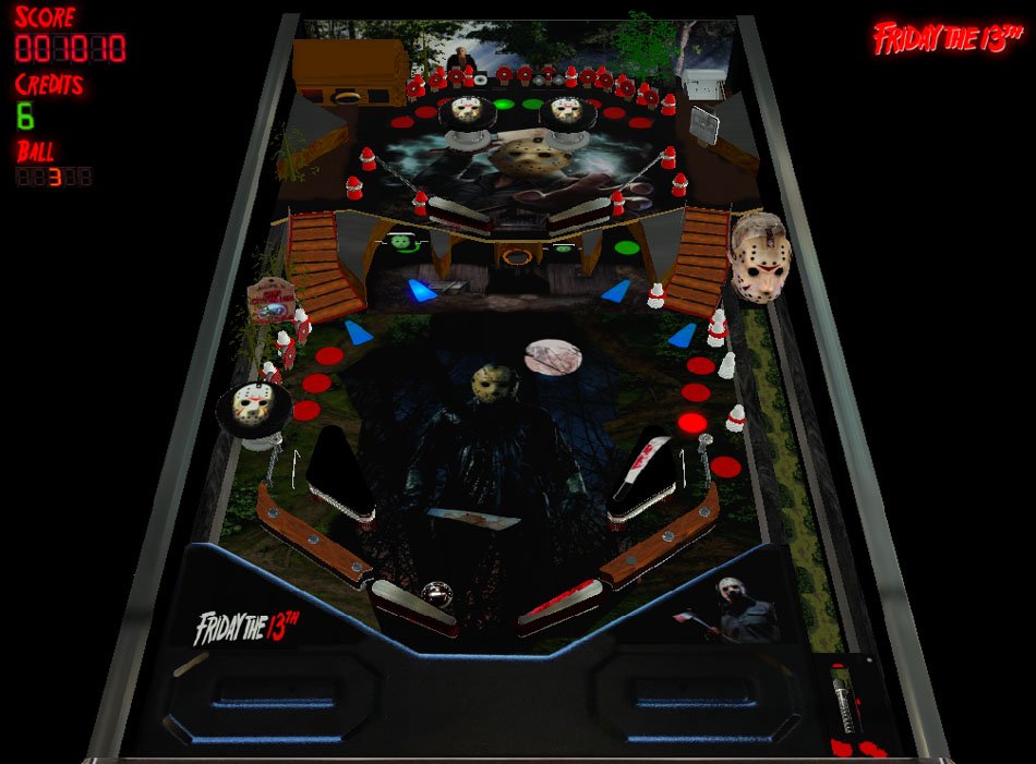 friday the 13th pinball machine