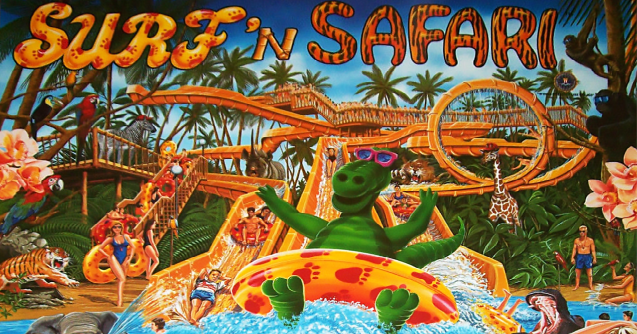 surf n safari pinball