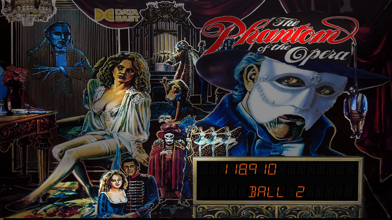 The Phantom Of The Opera (Data East 1990) - B2S (.directb2s