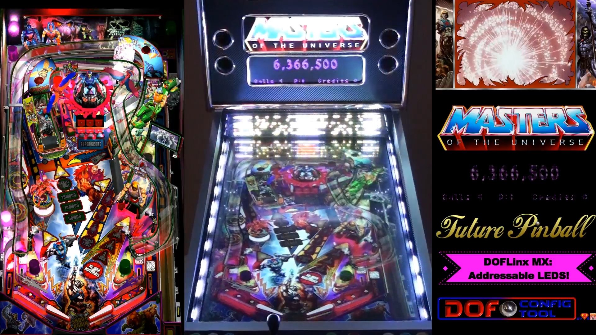 Masters of the Universe: Mastered, DOFLinx MX Cabinet Edition