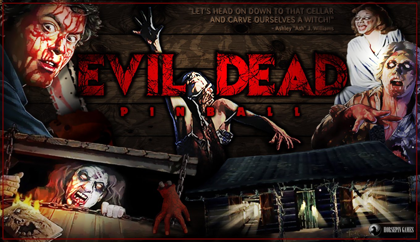 Evil Dead 3 (Original 2020) Animated B2S For full DMD + 2 screens - Full  DMD Backglasses - Virtual Pinball Universe