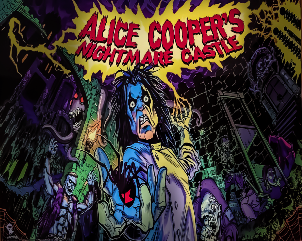 Alice Cooper's Nightmare Castle (Spooky Pinball 2017) - B2S