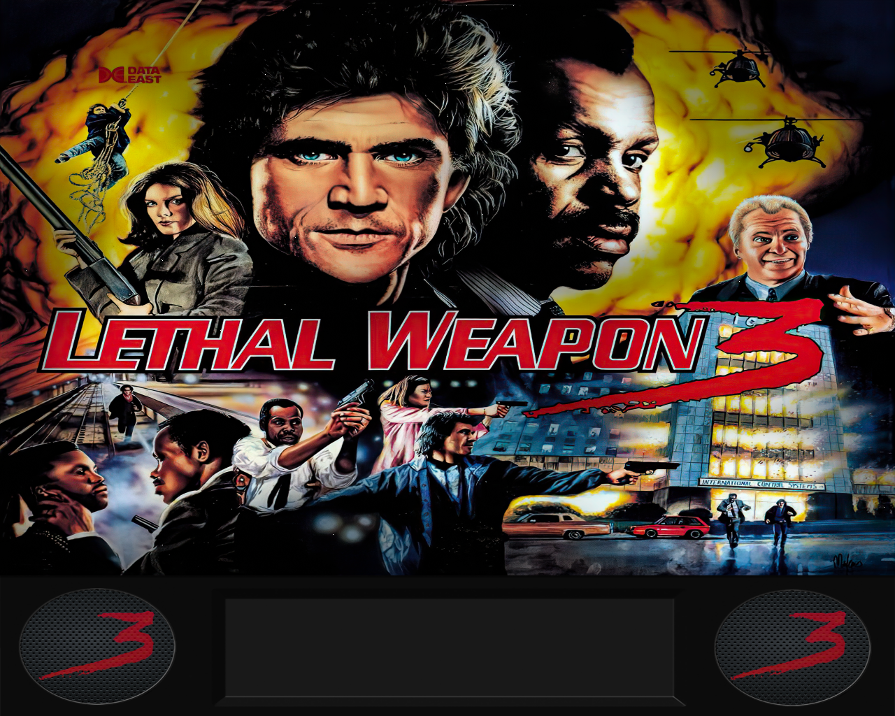Lethal Weapon 3(Data East)(1992)