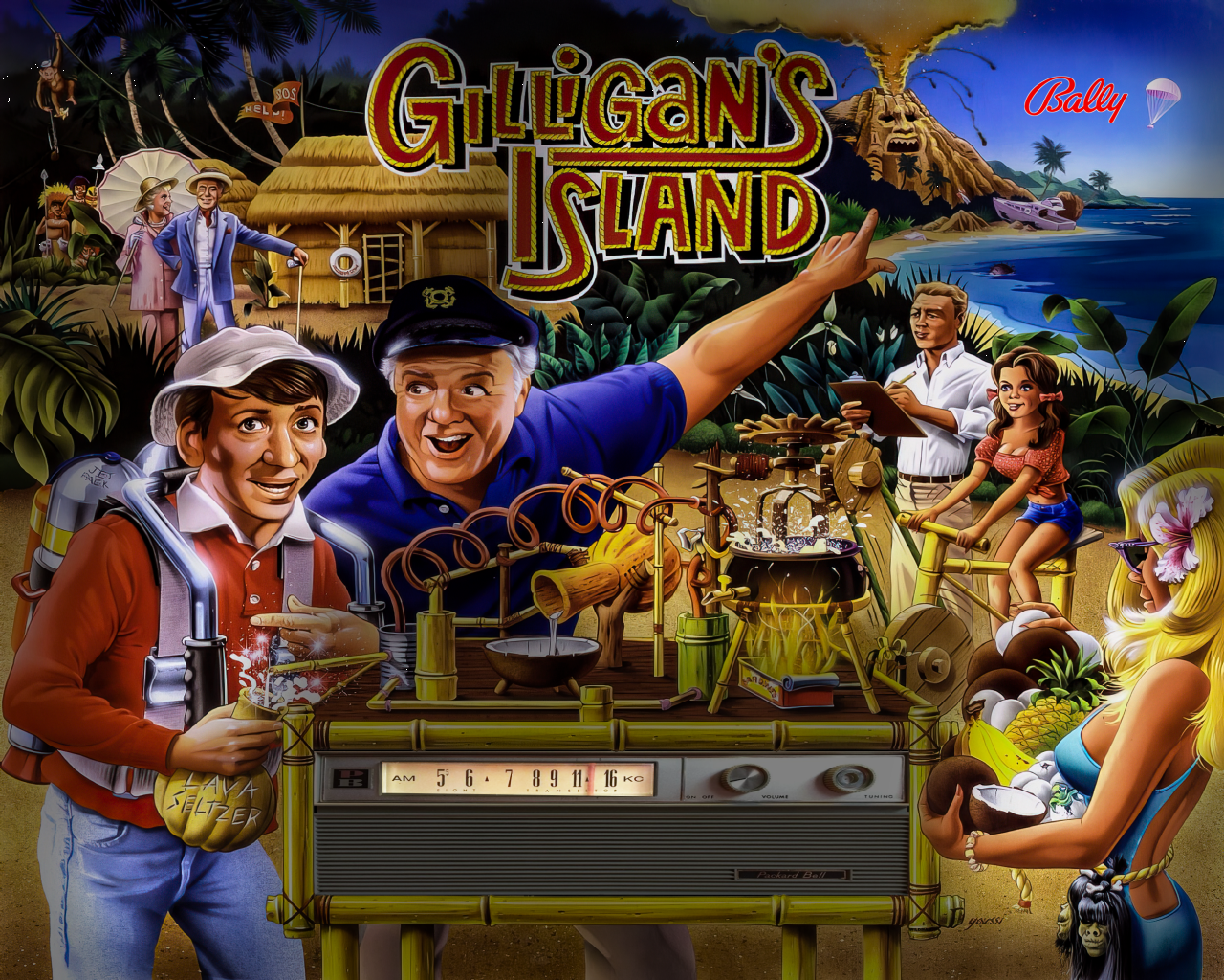 bally gilligan's island