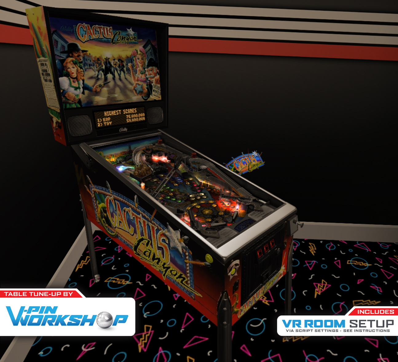 Cactus Canyon (& Continued) (Bally 1998) VPW Mod - VPX - Pinball Tables -  Virtual Pinball Universe