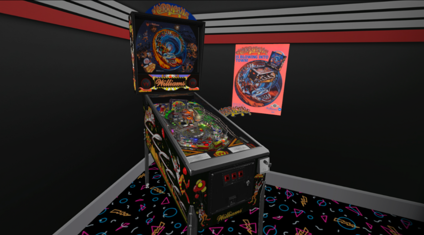 VR Room - Hurricane (Williams 1991) v1.2