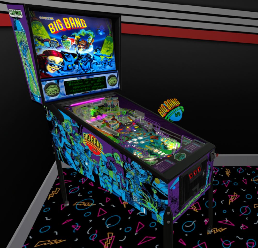 Big Bang Bar Minimal VR Room (Capcom 1996)