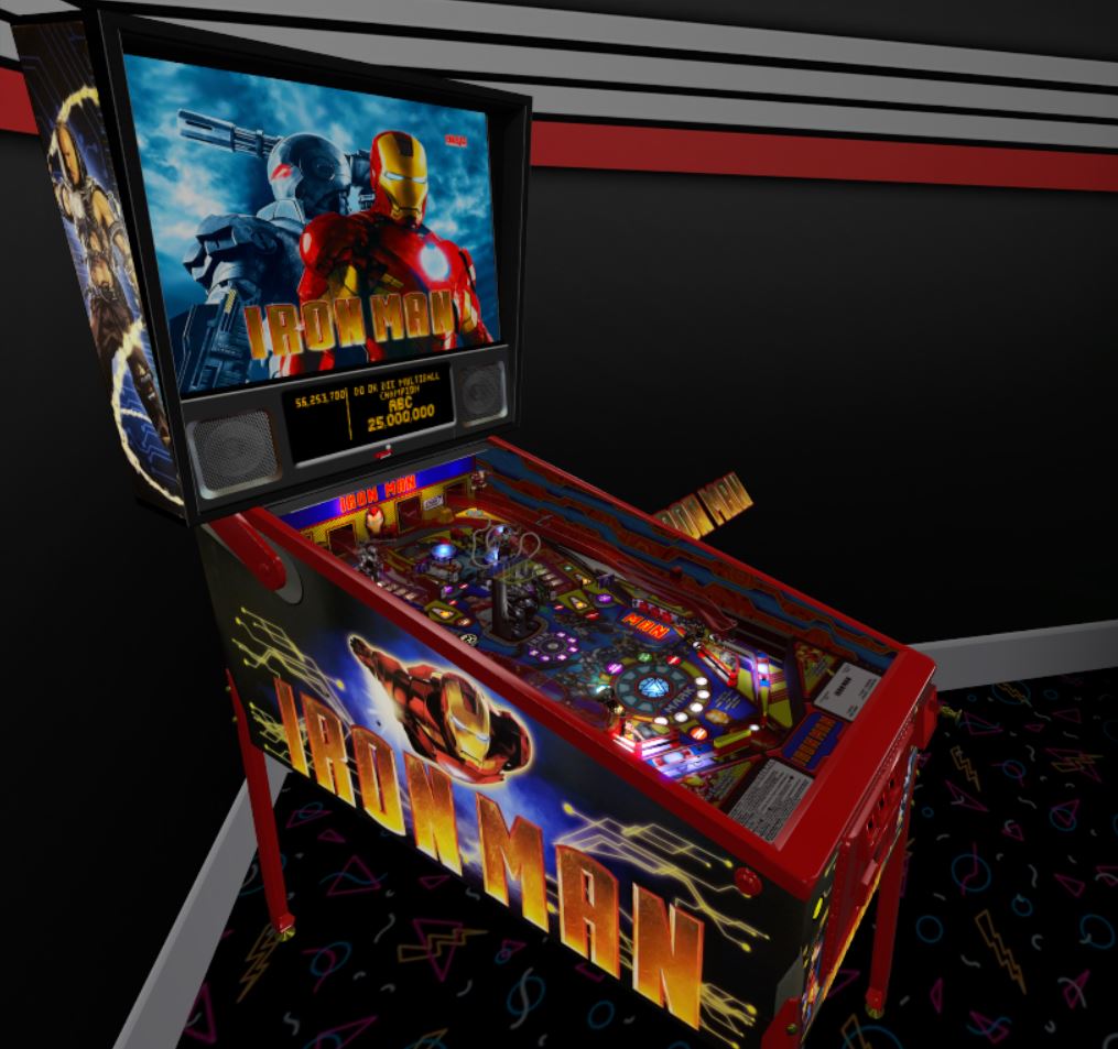Iron Man Minimal VR Room (Stern 2010)