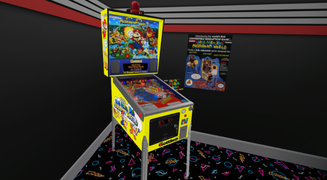 VR Room - Super Mario Bros. Mushroom World (Gottlieb 1992) v1.0.2