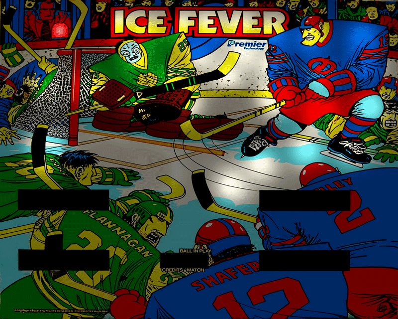 Ice Fever (Gottlieb 1985) B2S