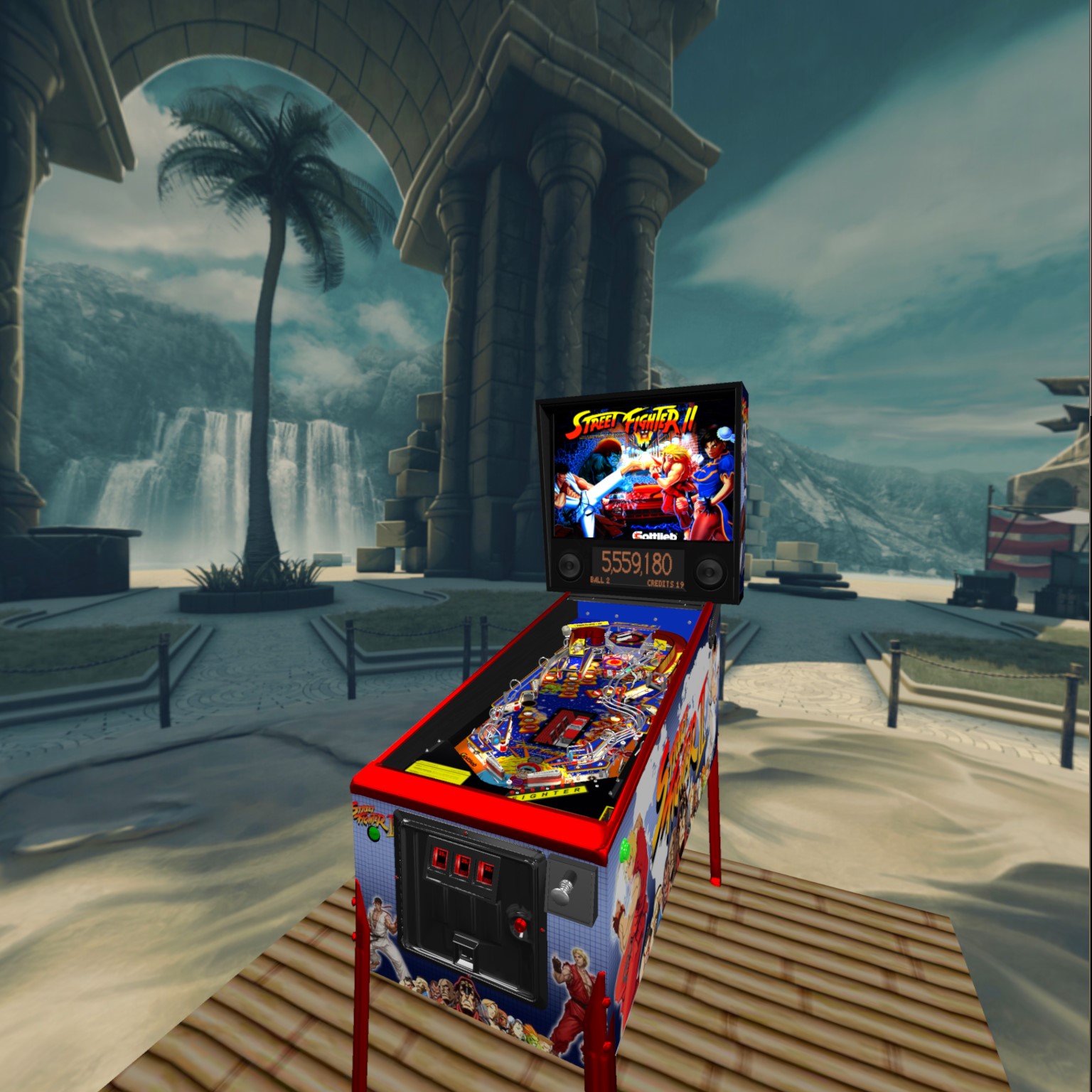 VR ROOM Street Fighter 2 (Gottlieb 1993) v. 1.0