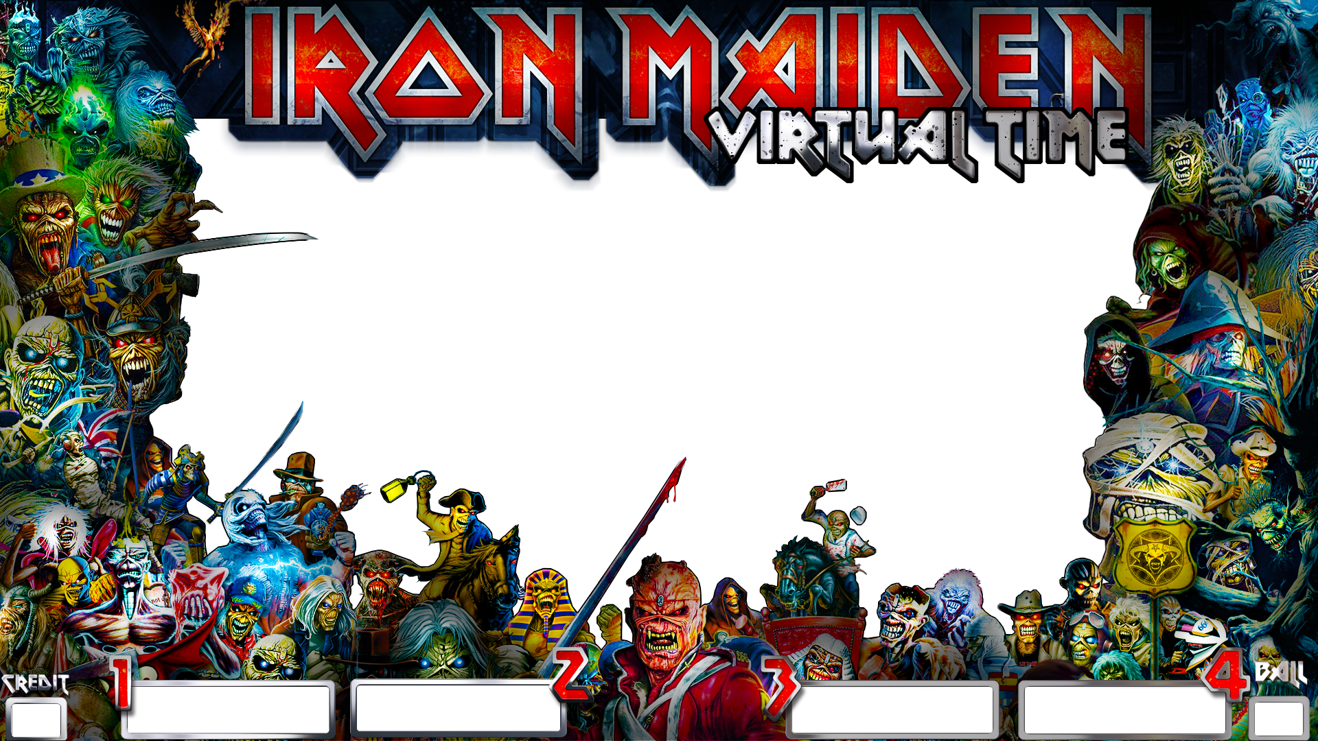Alternative Iron Maiden Virtual Time Pup Overlay