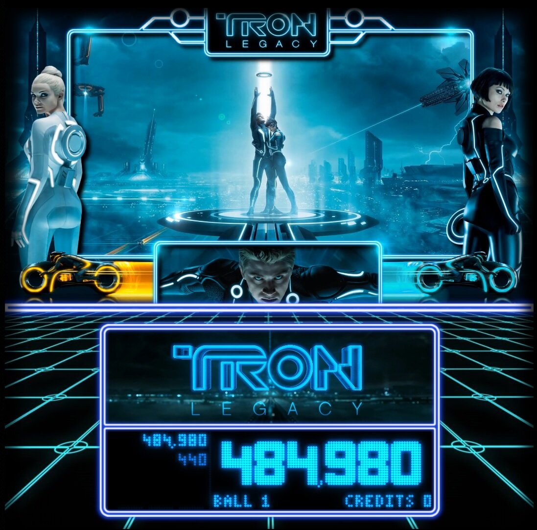 Tron Legacy (Stern) - "End of Line" - PuP-Pack