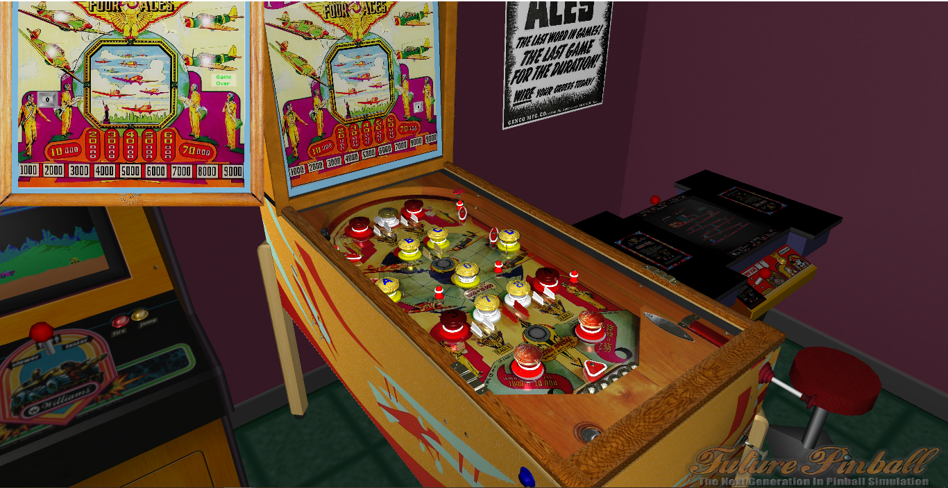 four aces pinball machine