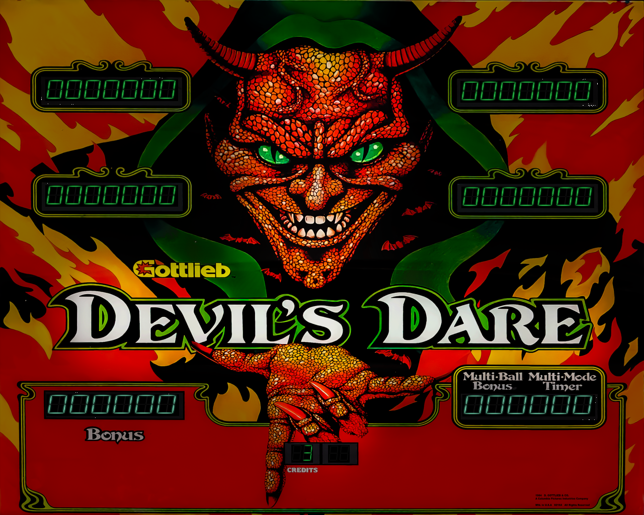 Devil's Dare (Gottlieb 1992)