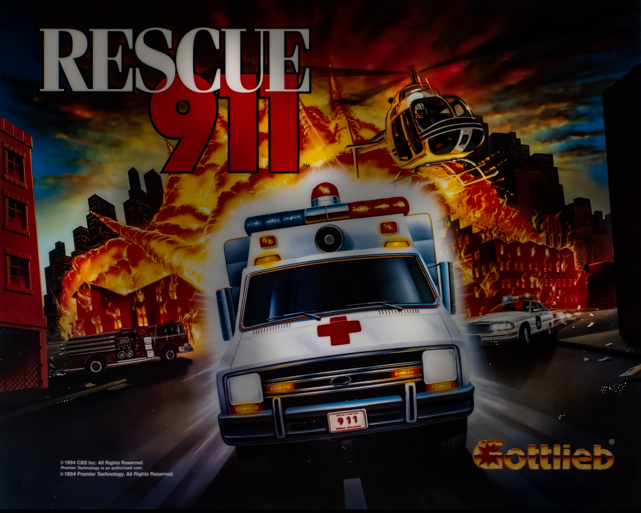 Rescue 911(Gottilieb 1994)