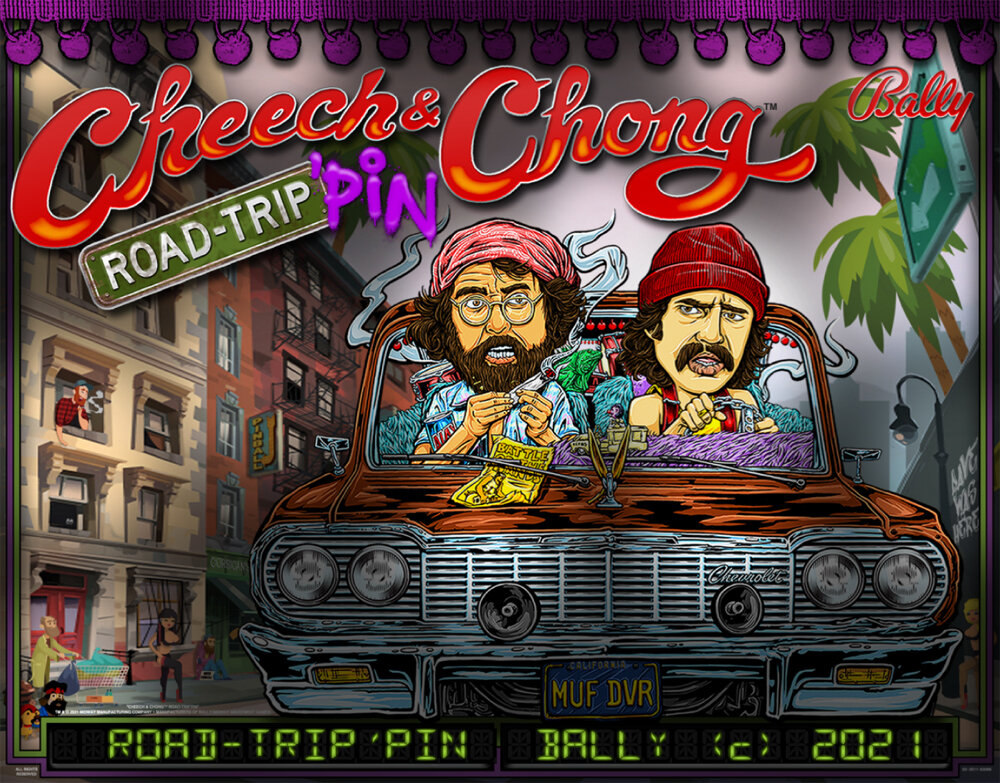 Cheech & Chong: Road-Trip'pin (Bally 2021) - directb2s (2 screen - 4:3 aspect ratio)