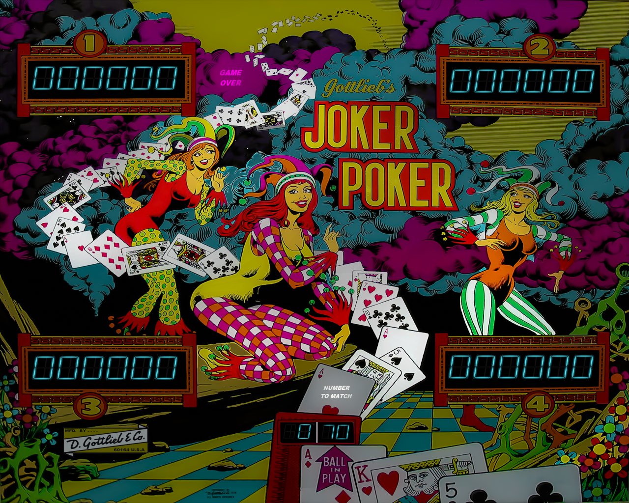 gottlieb joker poker