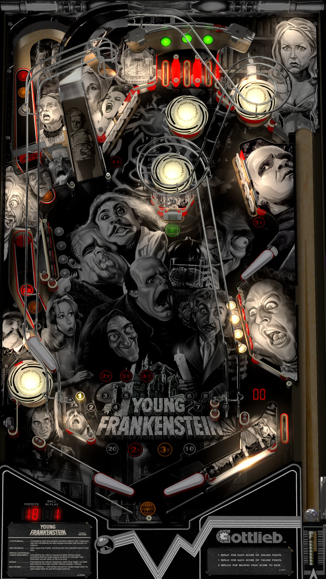 Young Frankenstein (hauntfreaks 2021) DT, FS, FSS and VR