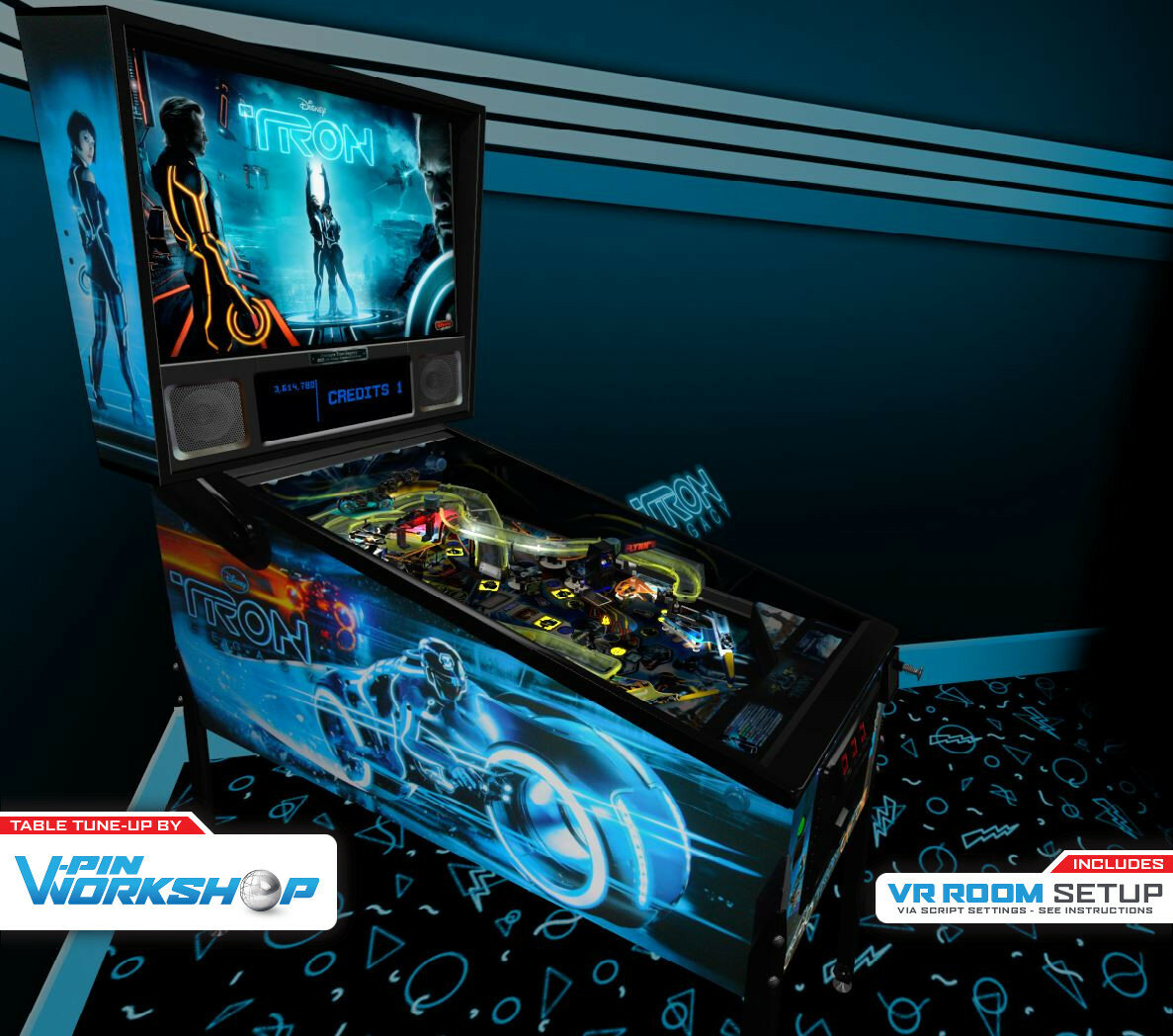 stern tron pinball