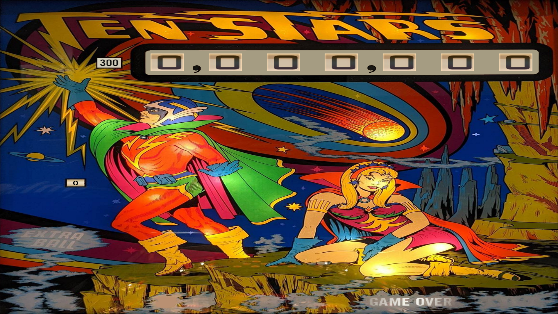 Ten Stars (Zaccaria 1976) - VPX - Pinball Tables - Virtual Pinball