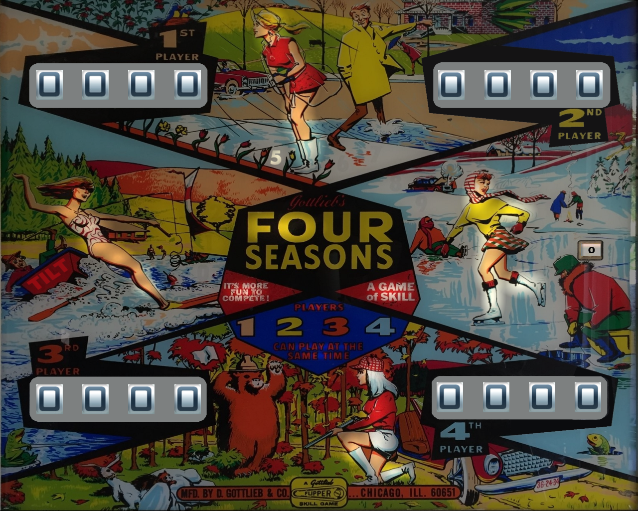 Four Seasons (Gottlieb 1968)