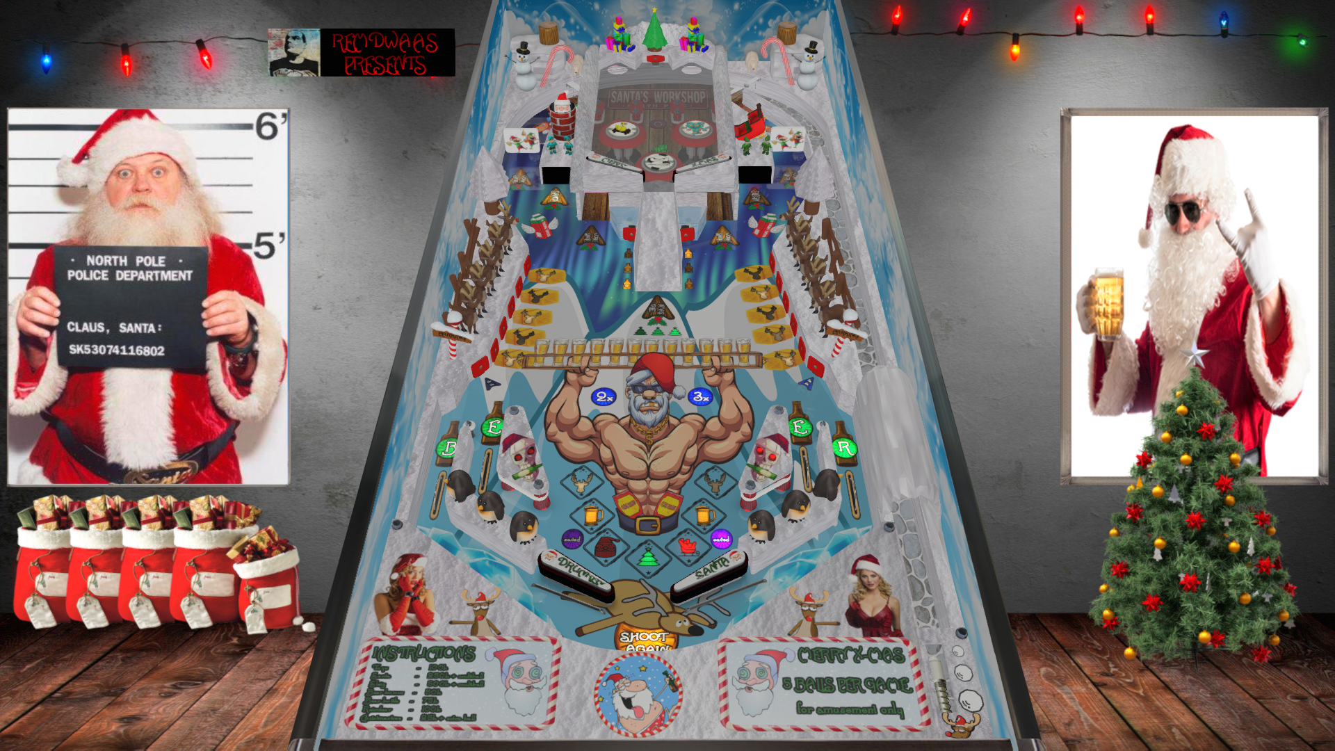 Drunken Santa