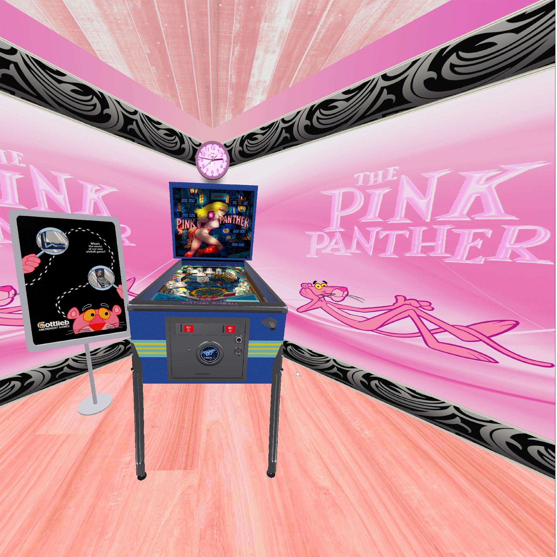 Pink Panther (Gottlieb 1981) - VPX - Pinball Tables - Virtual