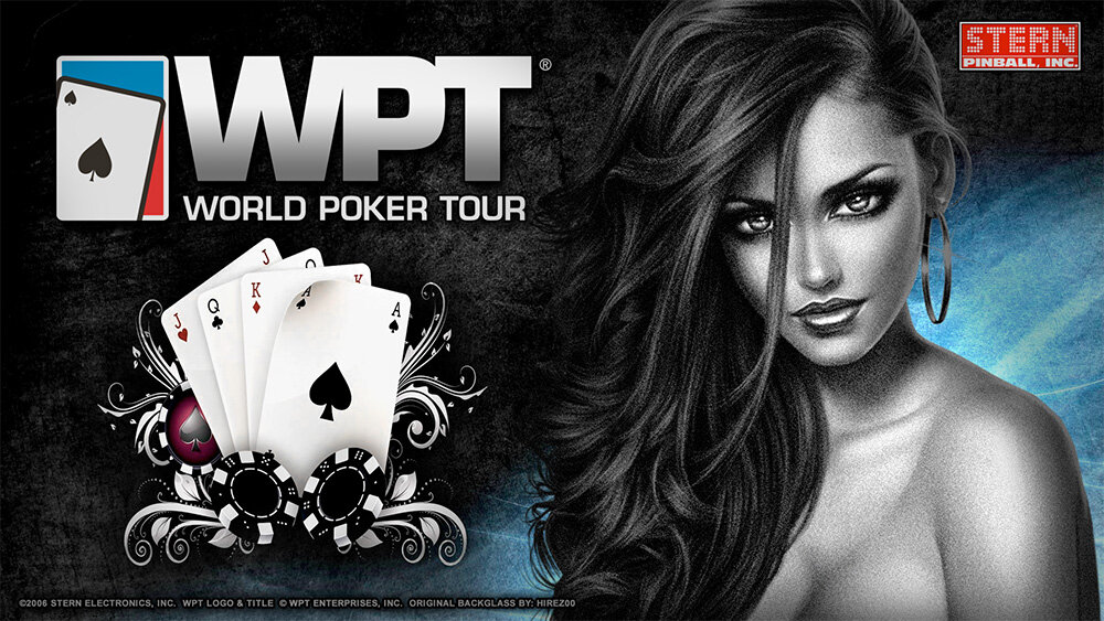 World Poker Tour (Stern 2006) 2+3 SCR - Alt Backglass 1-7