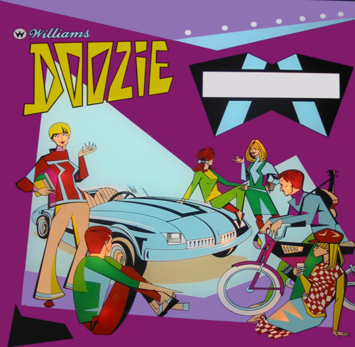 Doozie (Williams 1968) - Backglass Resources - Virtual Pinball Universe