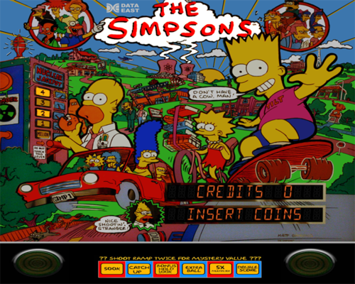 More information about "Simpsons, The (Data East)"