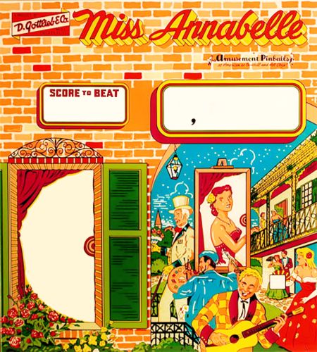 More information about "Miss Annabelle (Gottlieb 1959)"