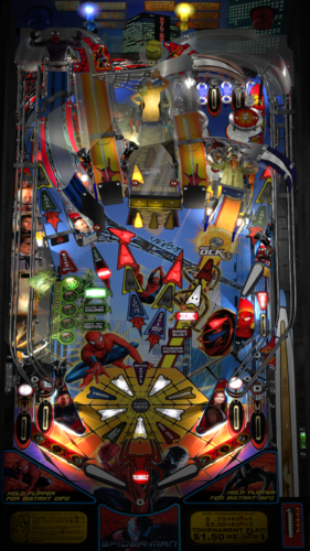 Spiderman Pinball Machine (Stern, 2007) 