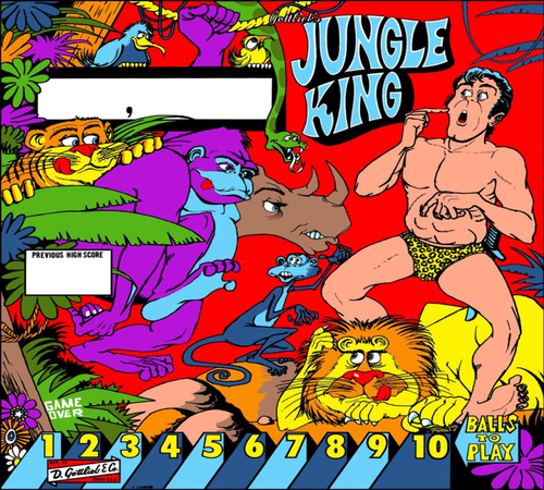 More information about "Jungle King (Gottlieb 1973)"