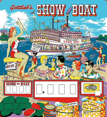 More information about "Show Boat (Gottlieb 1961)"