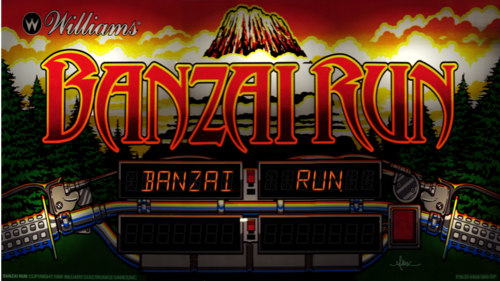 More information about "Banzai Run (Williams 1988)"